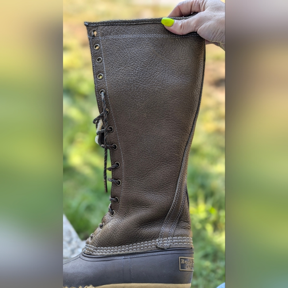 LL Bean lined boots